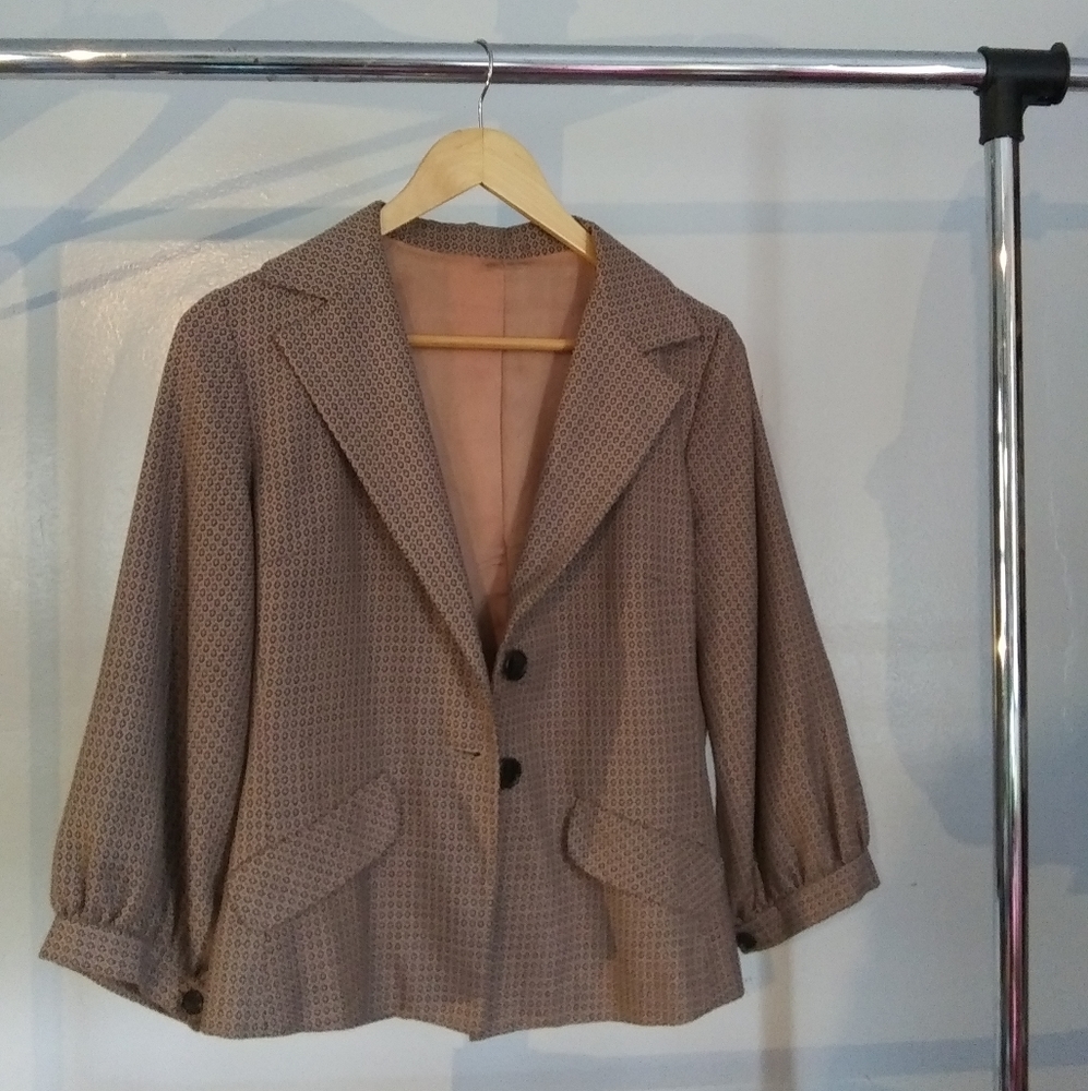 Patterned Meg blazer